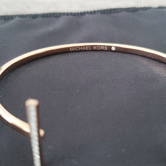 Michael Kors Rose Gold Bangle - Picture 6 of 6